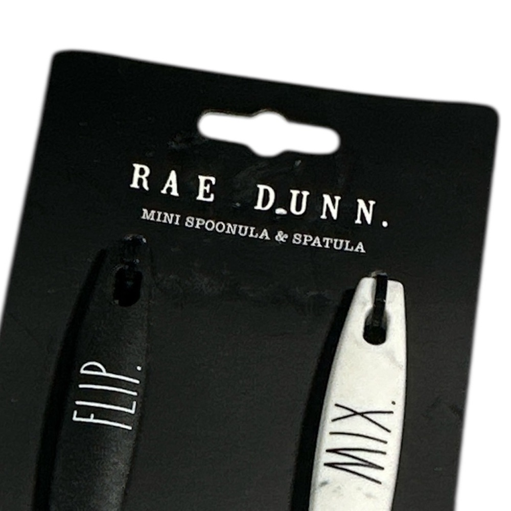 NEW Rae Dunn FLIP & MIX Mini Utensil 2pc Set - Picture 3 of 5